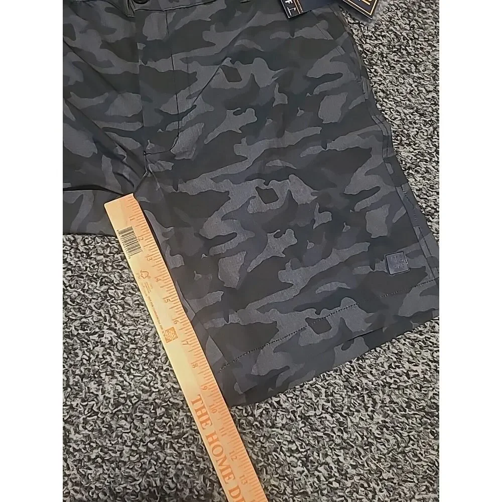 NWT Vintage 1946 Camo Golf Shorts Men's Size 40‎ Black Camo